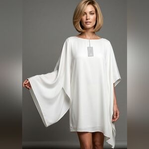 Preston & York Flowing White Blouse